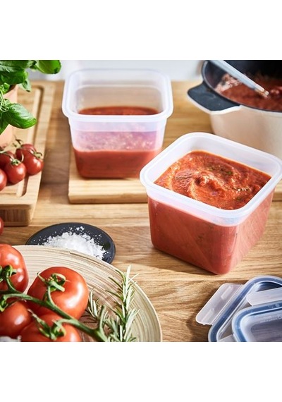 Ikea 365+ Plastik Saklama Kabı, Şeffaf, 1,4 Lt