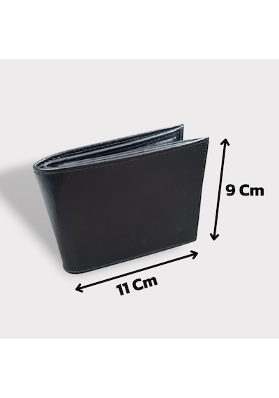 Gvnbag Hakiki Deri Erkek Bozuk Para Gözlü Siyah Cüzdan Gvn-0118 Siyah