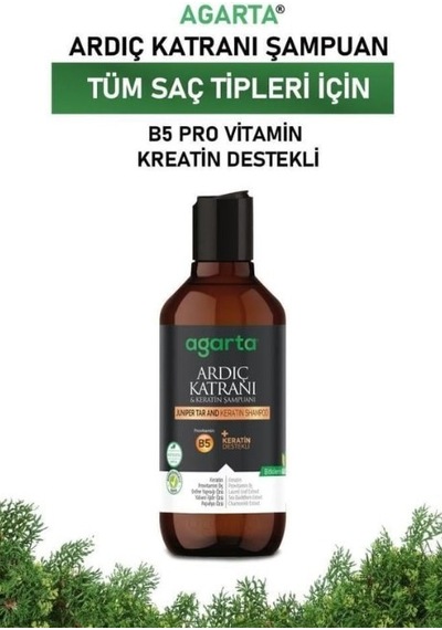 Ardıç Katranı & Keratin Şampuanı 400ml - Özel Seri 356284-00031 Tüm Saç Tipleri