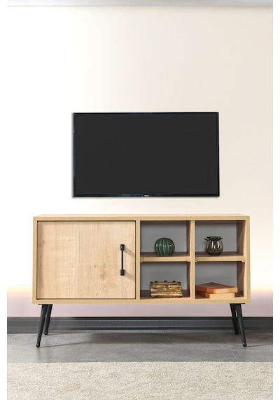 3108 Şile Metal Ayaklı Metal Kulplu 100 Cm Tv Ünitesi - Safir Safir 3108 Şile Metal Ayaklı Metal Kulplu 100 Cm Tv Ünitesi - Safir Safir