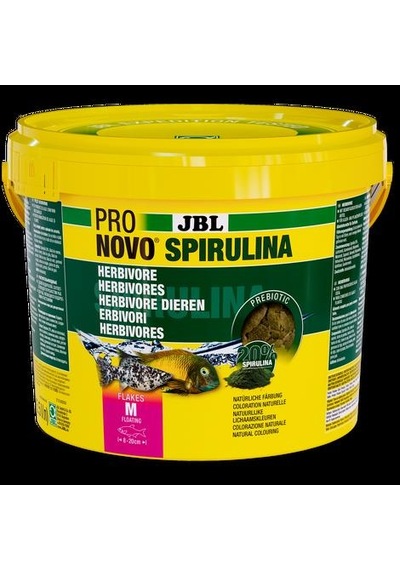 Jbl Pro Novo Spirulina Flakes 250 Gr