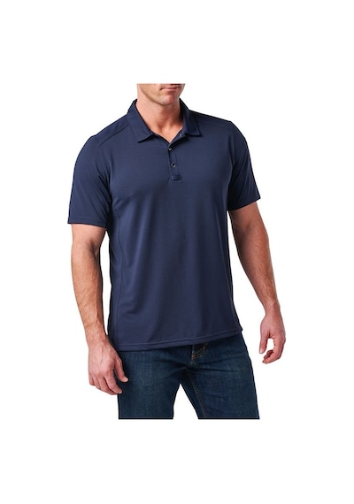 5.11 Paramount Crest Polo Kısa Kol Lacıvert Tısort Mavi