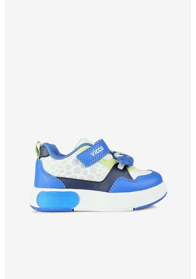 Vicco Borka Işıklı Erkek Okul Öncesi Saks Mavi Sneaker