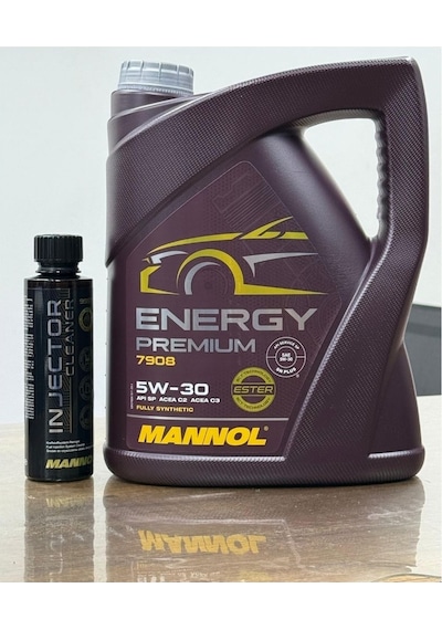 Mannol 5W-30 Energy Premium Ester Motor Yağı Ve Benzin Enjektör Temizleyici Katkısı