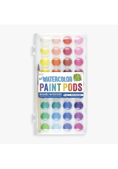 Ooly Lil Paint Pods 36 Lı Sulu Boya 126-2 Çok Renkli