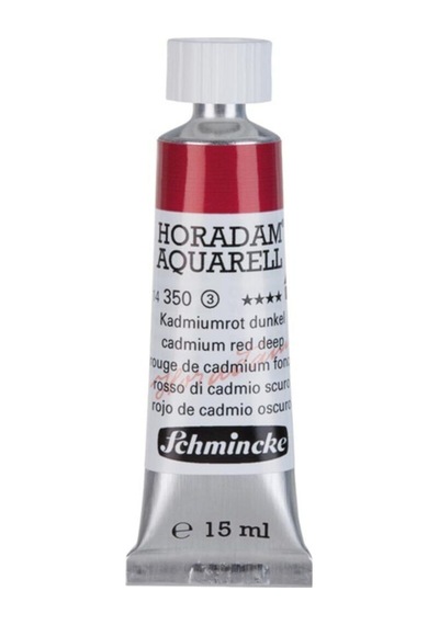 Schmincke : Horadam Aquarell Artist Sulu Boya : 15 Ml Tüp : Seri 3 350 Cadmium Red Deep