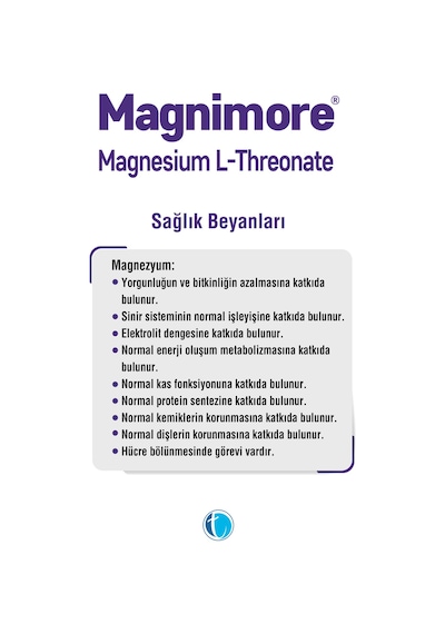 Tab Magnimore Magnesium L-Threonate 90 Kapsül