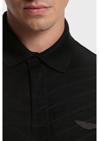 Boss % 100 Pamuk Regular Fit Düğmeli Polo Erkek Polo 50565174 001 Siyah