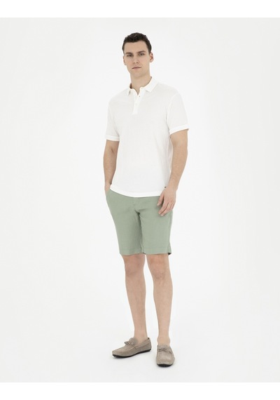Pierre Cardin Erkek Çağla Şort / Bermuda 50285713-vr016 Çağla