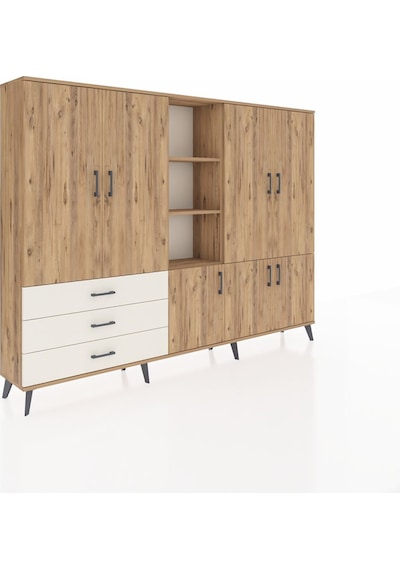 Arges Dolap 11 Raflı 3 Çekmeceli 7 Kapaklı 220x30x163 Çam-çam/ayt Çam-çam/aytaşı Arges Dolap 11 Raflı 3 Çekmeceli 7 Kapaklı 220x30x163 Çam-çam/ayt Çam-çam/aytaşı