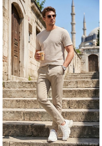 Buratti Erkek Pantolon 6843654 Vizon VİZON