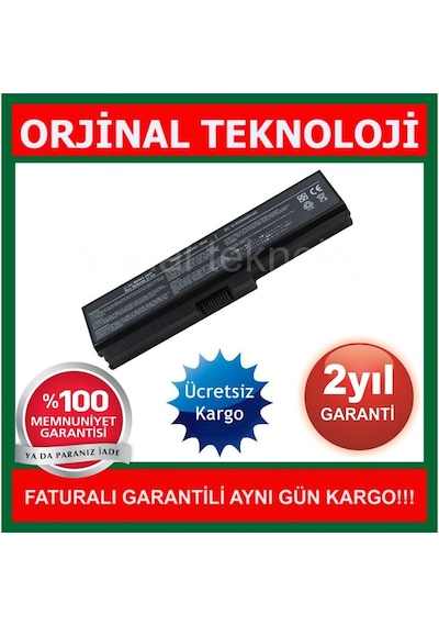 Toshiba Uyumlu Pa3634U-1Brs Notebook Batarya - Pil
