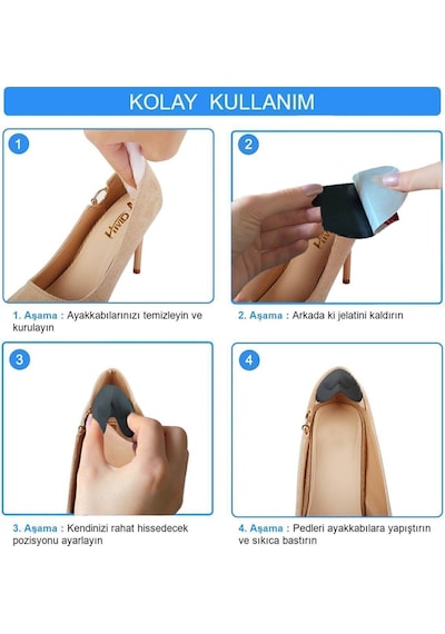 Active Team SP06-Yapışkanlı Bilek Koruma|Topuk Vurma Önleyici Sünger Ped