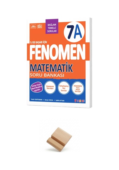 Fenomen 7. Sınıf Maarif 7a Serisi Matematik Soru Bankası + Telefon Standı