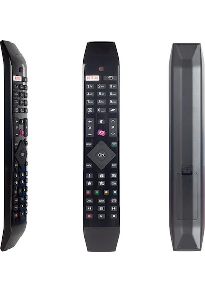 Vestel Netflix Mor Tuşlu Yeni Üstü Camlı Model Led Tv Kumanda