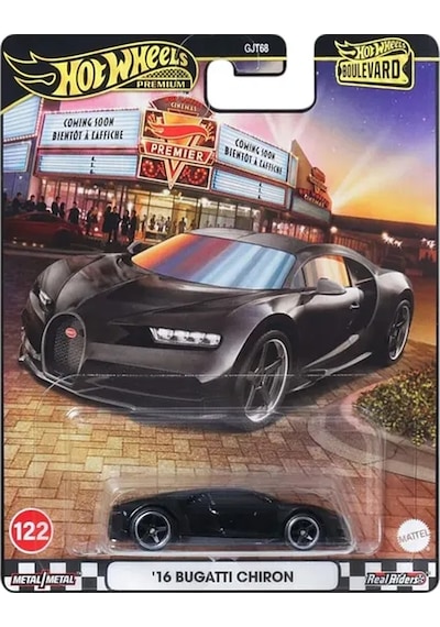 Hot Wheels Boulevard Premium Arabalar 16 Bugattı Chıron Jbl30 Çok Renkli