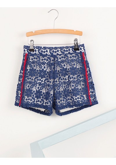 Denokids Ollie&Olla Laci Dantelli Kız Şort Çok Renkli