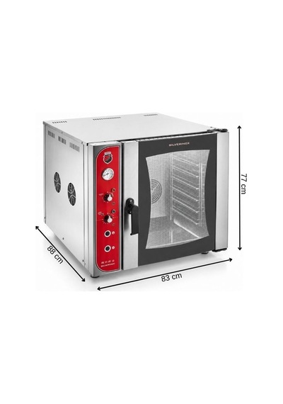 Pimak Elektrikli Patiseri Fırın 40x60 Cm - 6 Tepsi 380v
