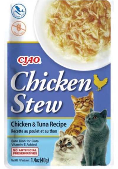 Ciao Chicken Stew Tavuk Güveç Ve Ton Balıklı Pate 40 Gr