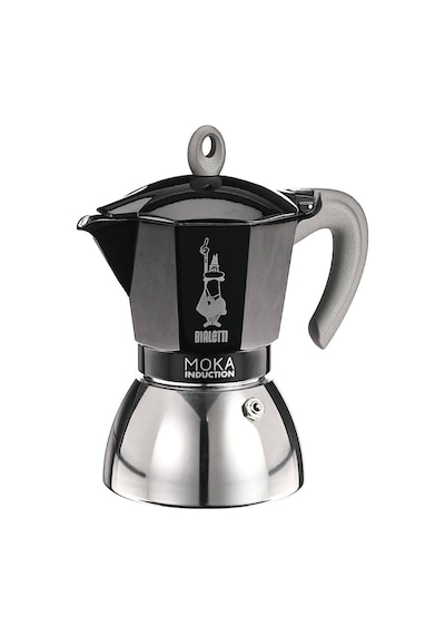 Bialetti İndüksiyon Mokapot Siyah 2 Cup
