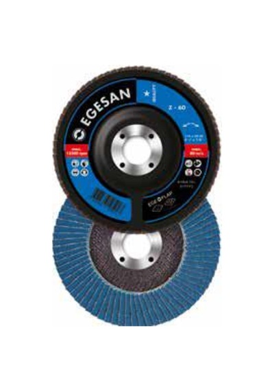 Egesan Paslanmaz Flap Disk Expert 115Mm Zr 40 Kum