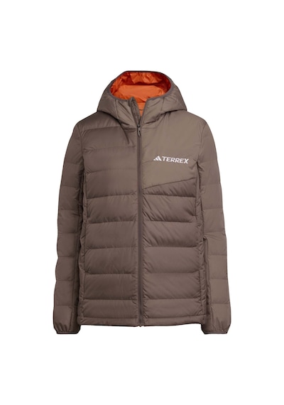 Earstr/trabrn Adidas Kadın Koşu - Yürüyüş Mont W Mt Down H J Earstr/trabrn Jz9992 Kahverengi