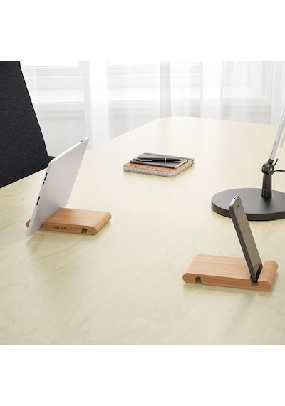 Telefon/Tablet Standı, Bambu MeridyenDukkan Pratik Kullanım Özell