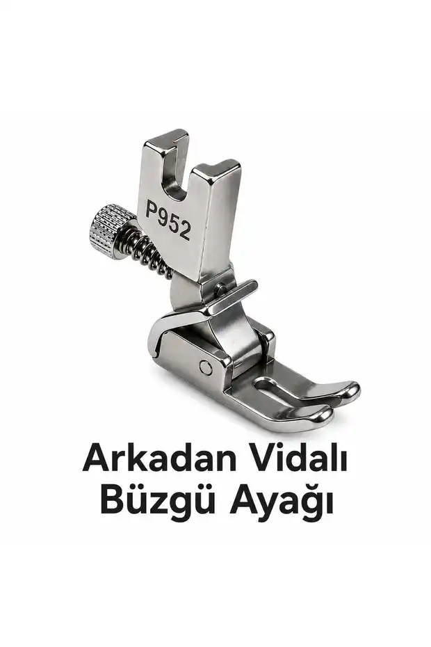 Sanayi Tipi Düz Dikiş Makinesi Büzgü Ayağı Seti P950 P952