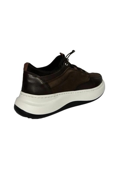 Kemal Tanca 883 6007 Erkek Hakiki Deri Spor Ayakkabı & Sneaker Kahve