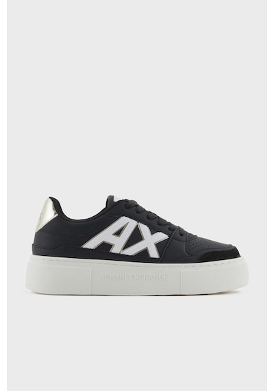 Armani Exchange Kadın Ayakkabı Xdx147 Xv830 T780 Siyah-Gold Siyah - Altın