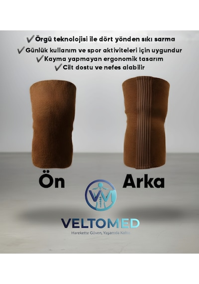 Deve Tüyü Yün Dizlik Isıtır Sıcak Tutar Unisex Giyilen Model 1 Çift Xl Beden XL