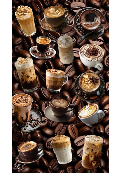 Kahve Tutkusu Barista Sanatı Ve Sıcak Enerji Cam Tablo