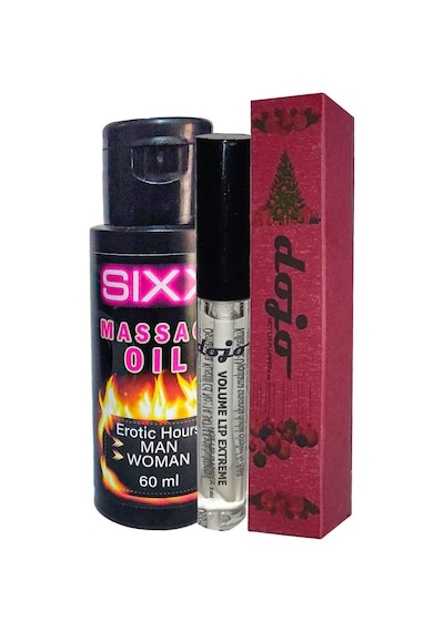 Dojo Dudak Dolgunıaştirıcı Hotlip Plumper Ile + Sıxx Erotikmasaj Yağı 60 Ml
