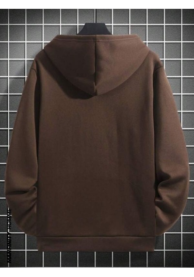 Altamira Erkek Geyik Baskı Kapüşonlu Sweatshirt 001