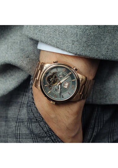 Earnshaw Es-8177-55 Erkek Kol Saati Rose Gold