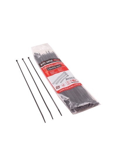 Bul-max 3,6 370 Mm Siyah Cırt Kelepçe Bmx-4974