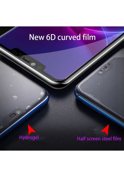 Lexroo Huawei Mate 20 Pro Süper Pet Ekran Koruyucu Jelatin - Siyah