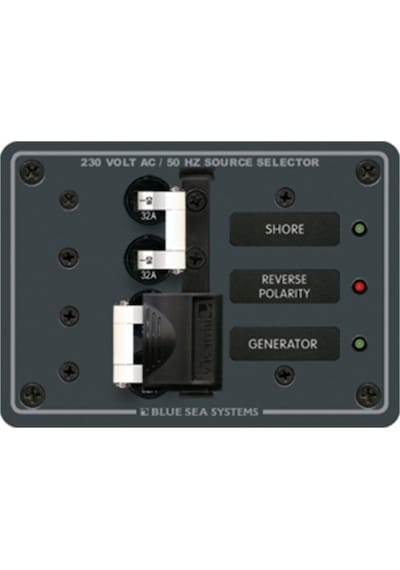 Blue Sea Systems Ac Kaynak Seçme Paneli 230V Ac