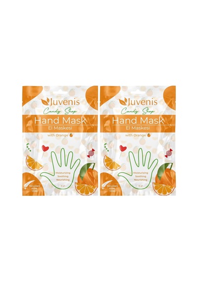 Juvenis Candy Shop Portakallı El Maskesi 2li Paket