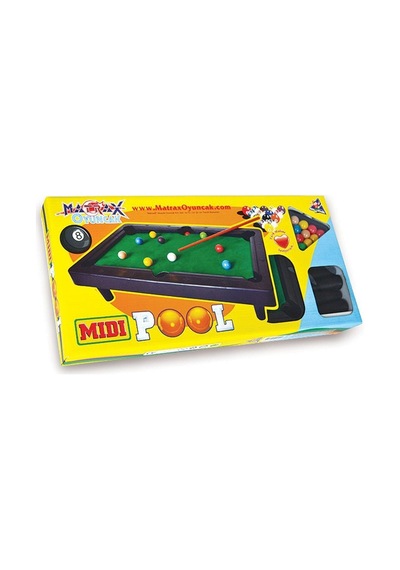 040 Midi Pool Ort.boy Bilardo Oyunu