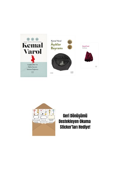 Aşklar, Hevesler, Ayrılıklar Üçlemesi Ciltli + Âşıklar Bayramı + Kin Divanı + Okuma Sticker'ları
