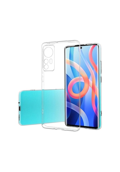 Fitcase Xiaomi Mi 12 Kilif Kamera Korumali Silikon Seffaf Arka Ka 556432576