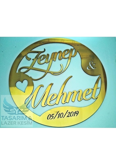 Pleksi Nişan Kapı Süsü (385901315) Pleksi Nişan Kapı Süsü (385901315)