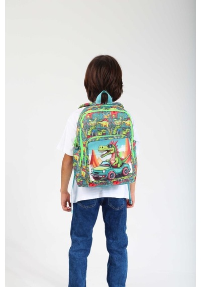 Kaukko Kids Sırt Çantası Sweet Dinosaur L5189