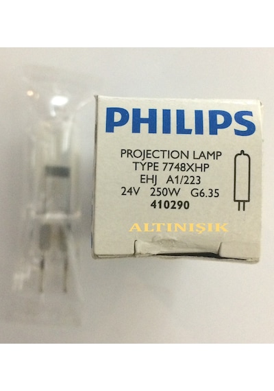 Philips 24V 250W Ehj 7748Xhp G6.35 250W 24V Kapsul Ampul