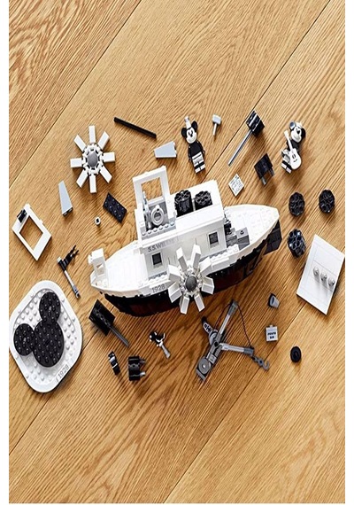 Disney Mickey Mouse Steamboat Willie Set 21317 Beyaz - 35849849