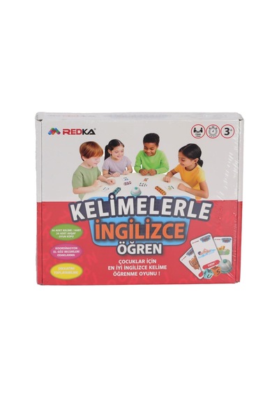 Rd 5884 Redka Kelimelerle İngilizce Öğren Çok Renkli