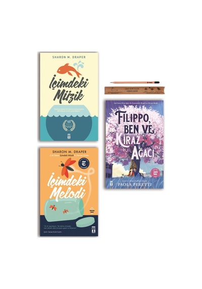 Genç Timaş İçimdeki Müzik - İçimdeki Melodi - Filippo Ben Ve Kiraz Ağacı Set 3 Kitap