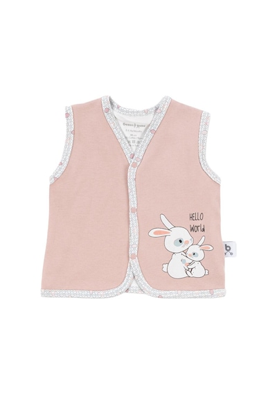 Gezenbebe Hero Bebek Yeleği Pembe