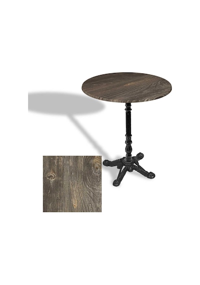 Çipa 1004 Döküm Ayak Yuvarlak Masa Çap 80cm - Werzalit, Wermodin Ve Allzalit Tabla - Old Pine Çok Renkli Çipa 1004 Döküm Ayak Yuvarlak Masa Çap 80cm - Werzalit, Wermodin Ve Allzalit Tabla - Old Pine Çok Renkli